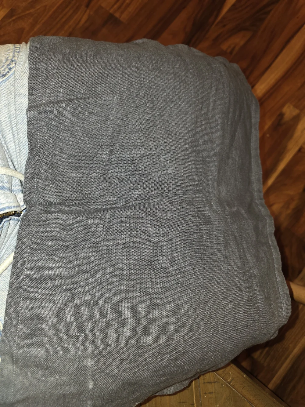 Quince Linen Pillow Cover - 12x20 - Nightfall